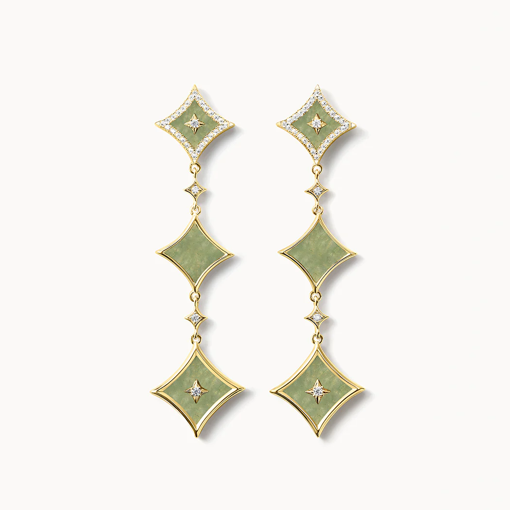 Spring-Inspired Star Earrings