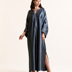 Metallic Muse Kaftan in Satin